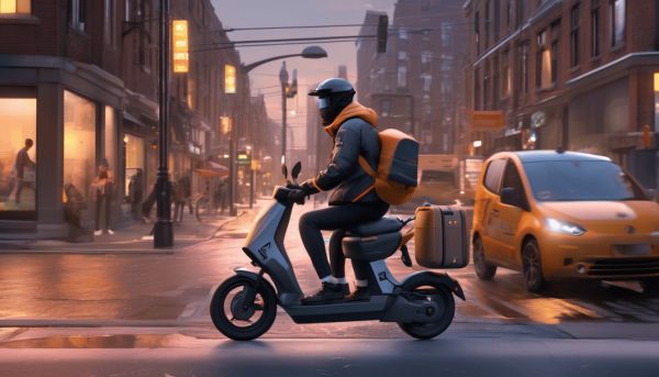 Description de l’activité principale livreur Uber Eats : comment générer des revenus flexibles